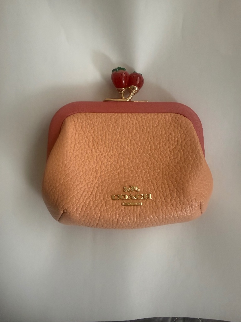 Coach Kiss Lock Coin/Case Holder
